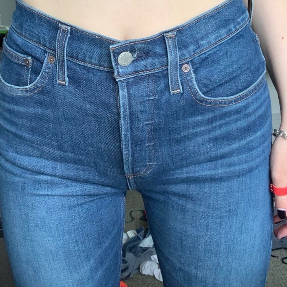 Denim forum yoko high rise slim aritzia sz 27